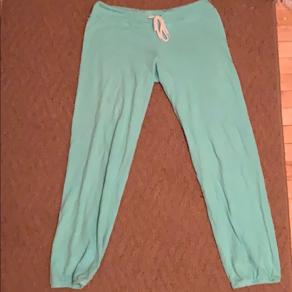 Teal Monrow sweatpants